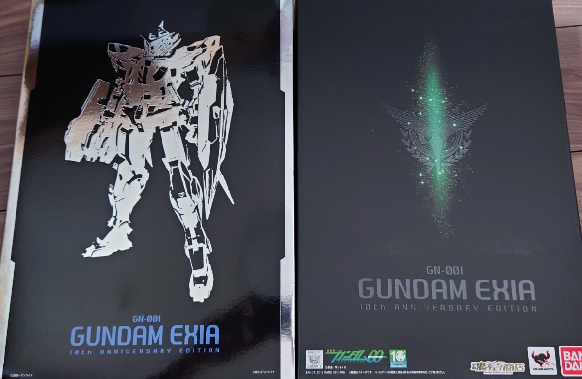 METAL BUILD　機動戦士ガンダム00　ガンダムエクシア　10th ANNIVERSARY EDITION　開封済　美品