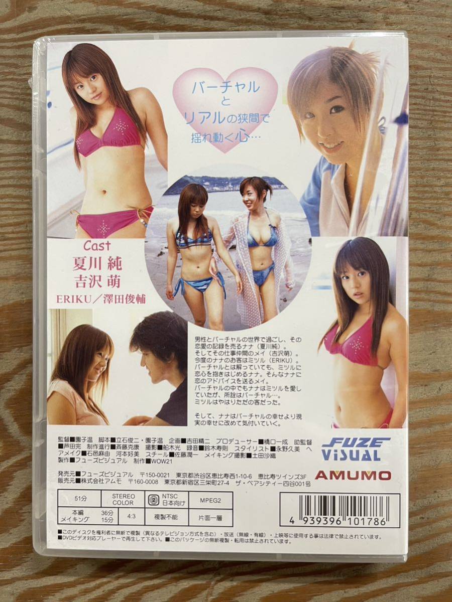 バーチャルラブ　夏川純　吉沢萌　ERIKU　DVD　ドラマ_画像2