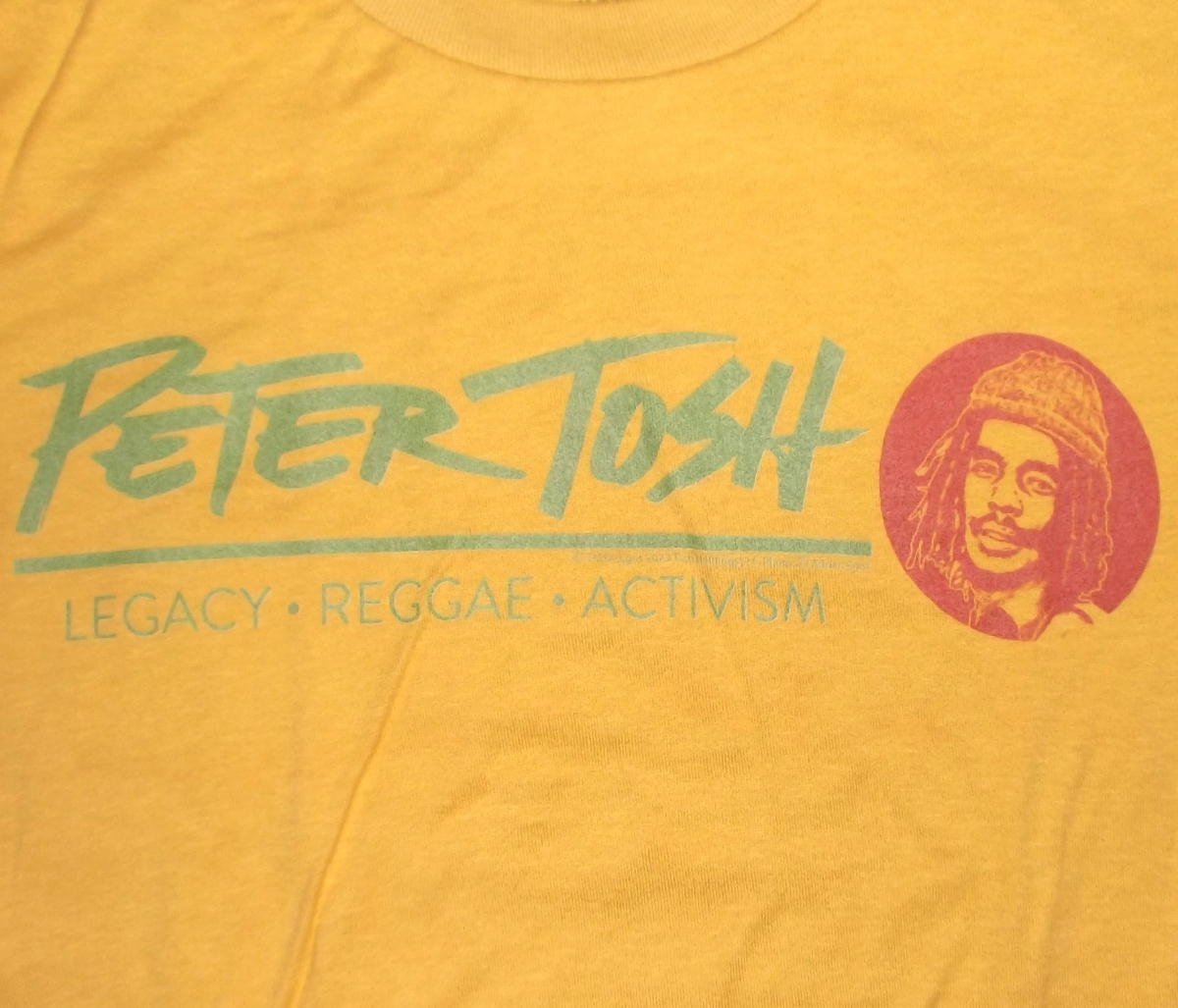 ★ピーター トッシュ Tシャツ Peter Tosh CHEST - M 正規品 bob marley レゲエ reggae_画像2