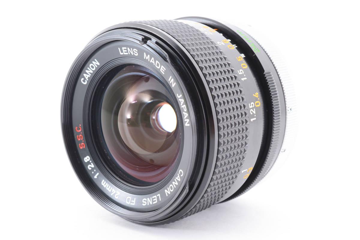 ☆実用美品☆キャノン CANON FD 24mm f2.8 S.S.C. ☆動作OK☆#17429