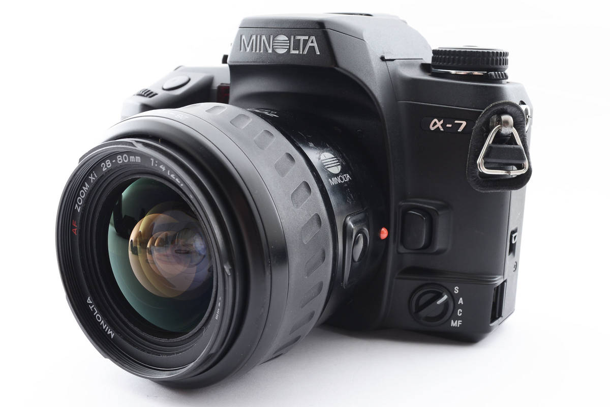 あすつく】 ☆実用美品☆ミノルタ MINOLTA α-7 AF 28-80mm f4-5.6