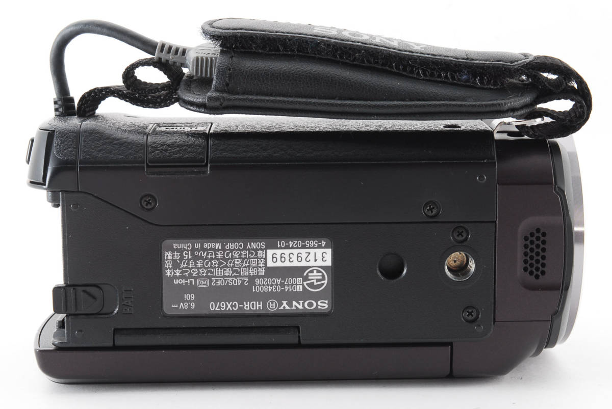 ☆極上美品☆ソニーSONY HDR-CX670 ☆完動☆#17699 | JChere雅虎拍卖代购