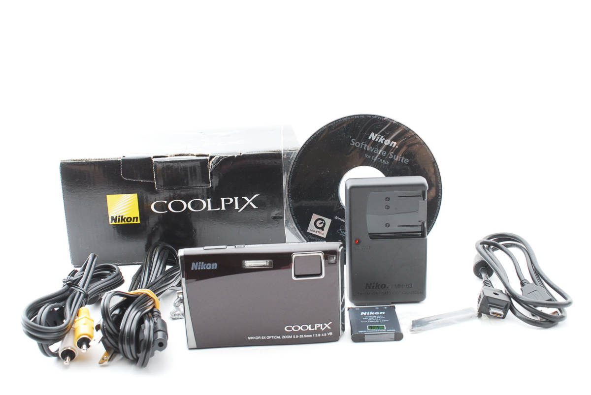 ★超極上★ニコン NIKON COOLPIX S60 ★付属品充実★#17961_画像1