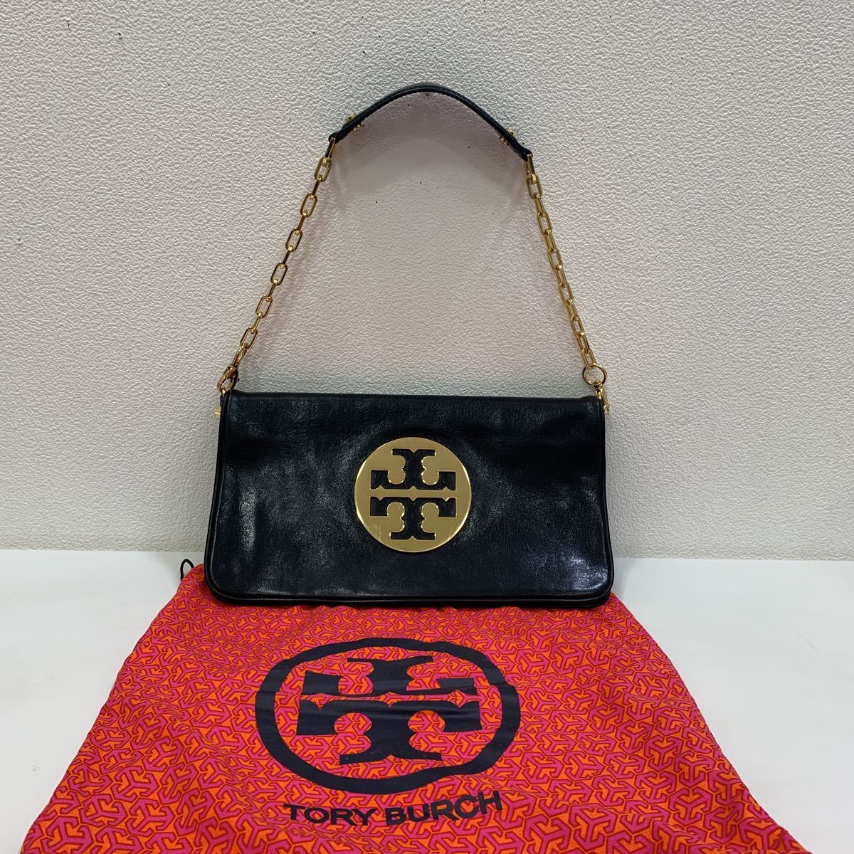 最終値下げ TORY BURCH チェーンショルダー ショルダーバッグ