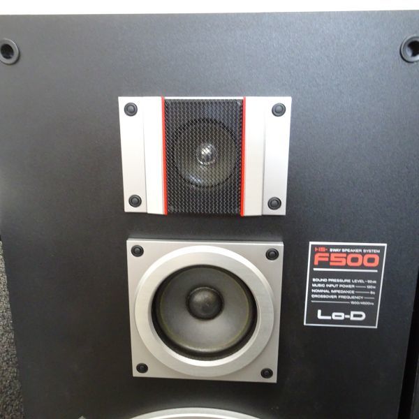 tyys717-1 131 日立 HITACHI Lo-D 3wayスピーカー HS-F500 箱 tyys717-1 131 日立 HITACHI Lo-D 3wayスピーカー HS-F500 箱