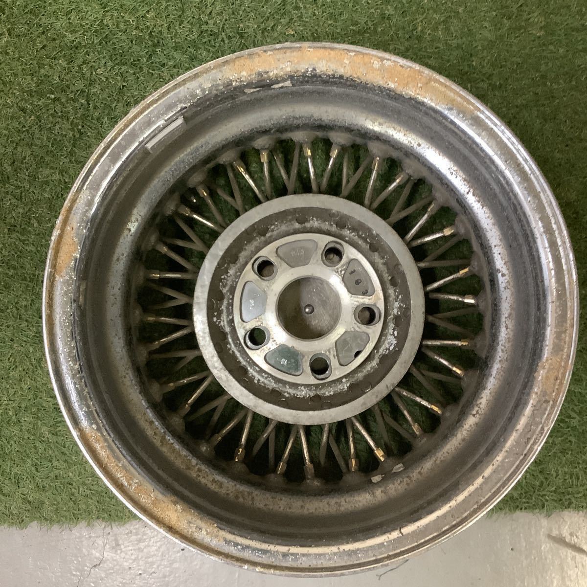 WEXLER Silver Web ワイヤーホイール4本セット 6.5J PCD114.3 WEXLER Silver Web ワイヤーホイール4本セット 6.5J PCD114.3