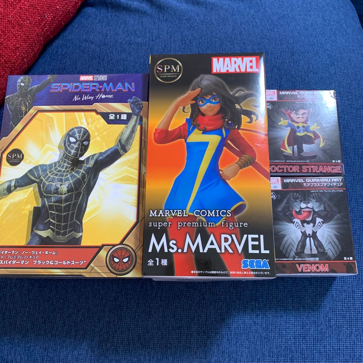 MARVEL MARVELセット　フィギュア　スパイダーマン Ms.MARVEL  DOCTOR STRANGE  VENOM