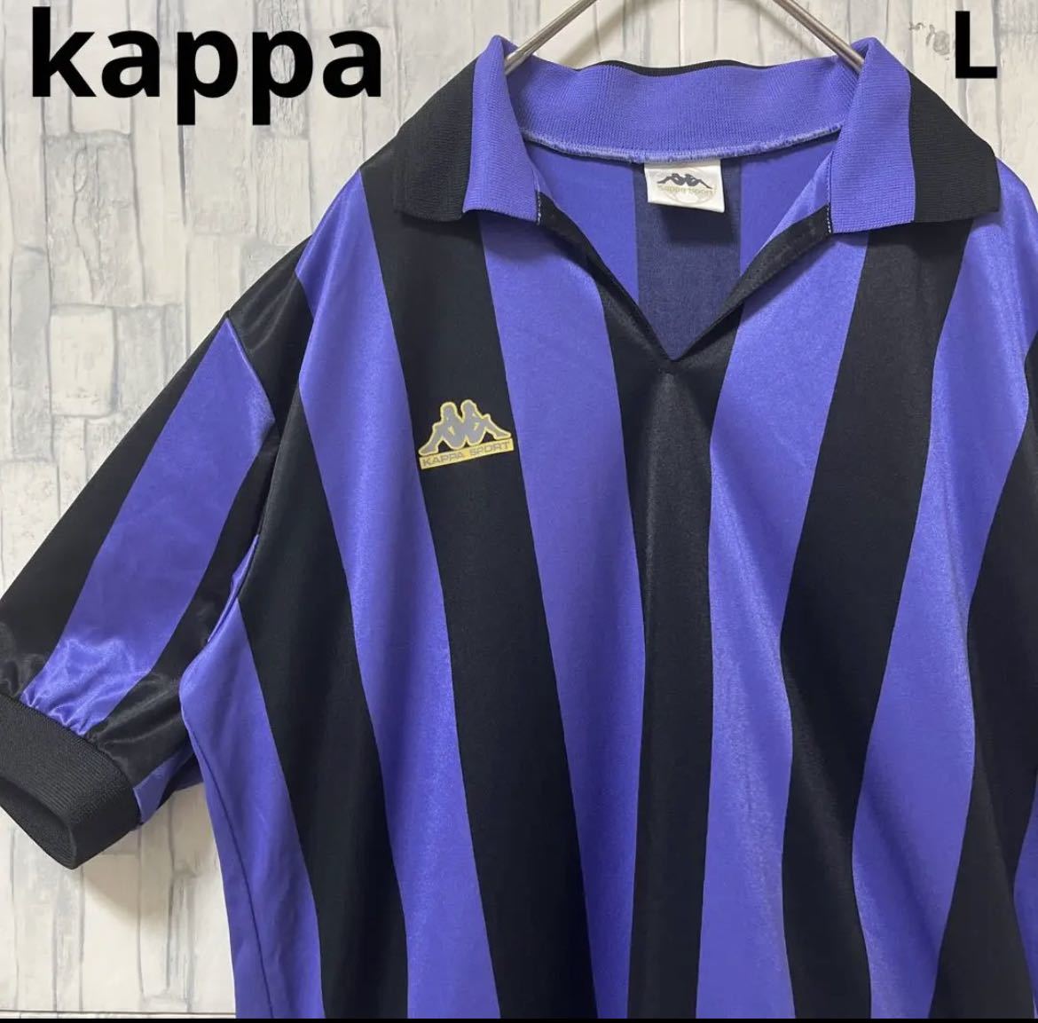 kappa カッパ ストライプ ゲームシャツ ユニフォーム サッカーシャツ