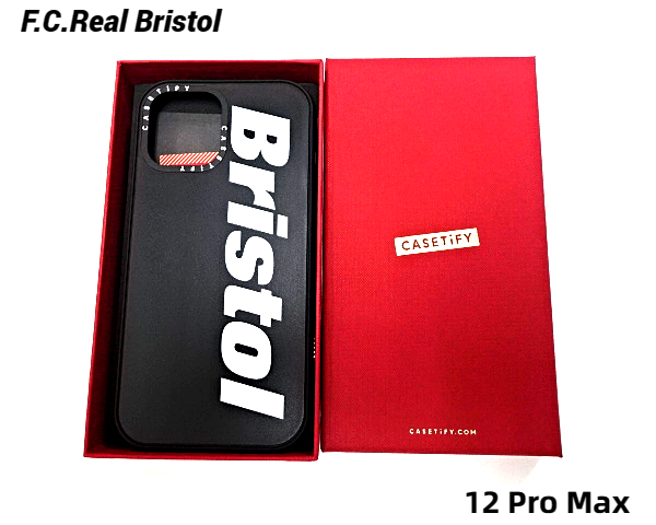 新品【F.C.Real Bristol x CASETiFY iPhone 12 Pro Max Case - Black エフシーレアルブリストル x ケースティファイ ケース ブラック】の画像4