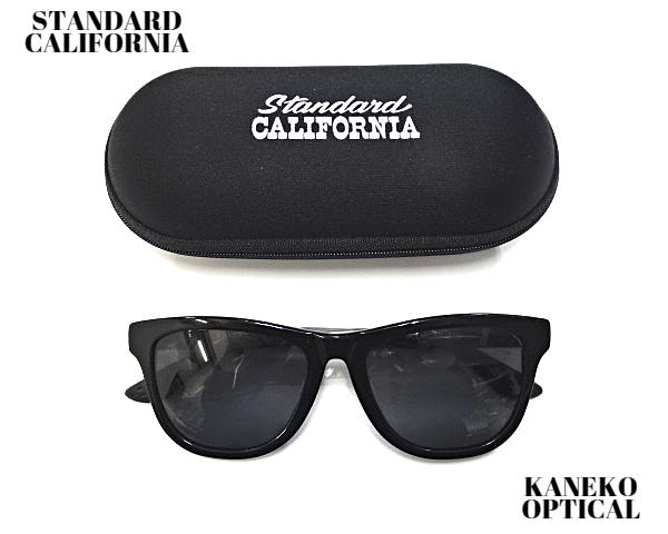 新品【STANDARD CALIFORNIA KANEKO OPTICAL × SD Sunglasses Type 6 BLACK/GRAY スタンダードカリフォルニア サングラス 金子眼鏡】の画像8