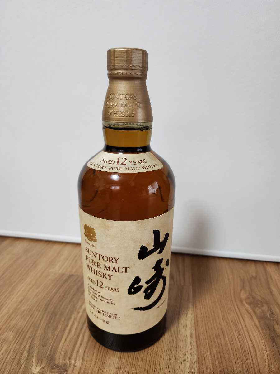 古酒未開栓□SUNTORY(サントリー)山崎 12年 ピュアモルト 43% 760ml