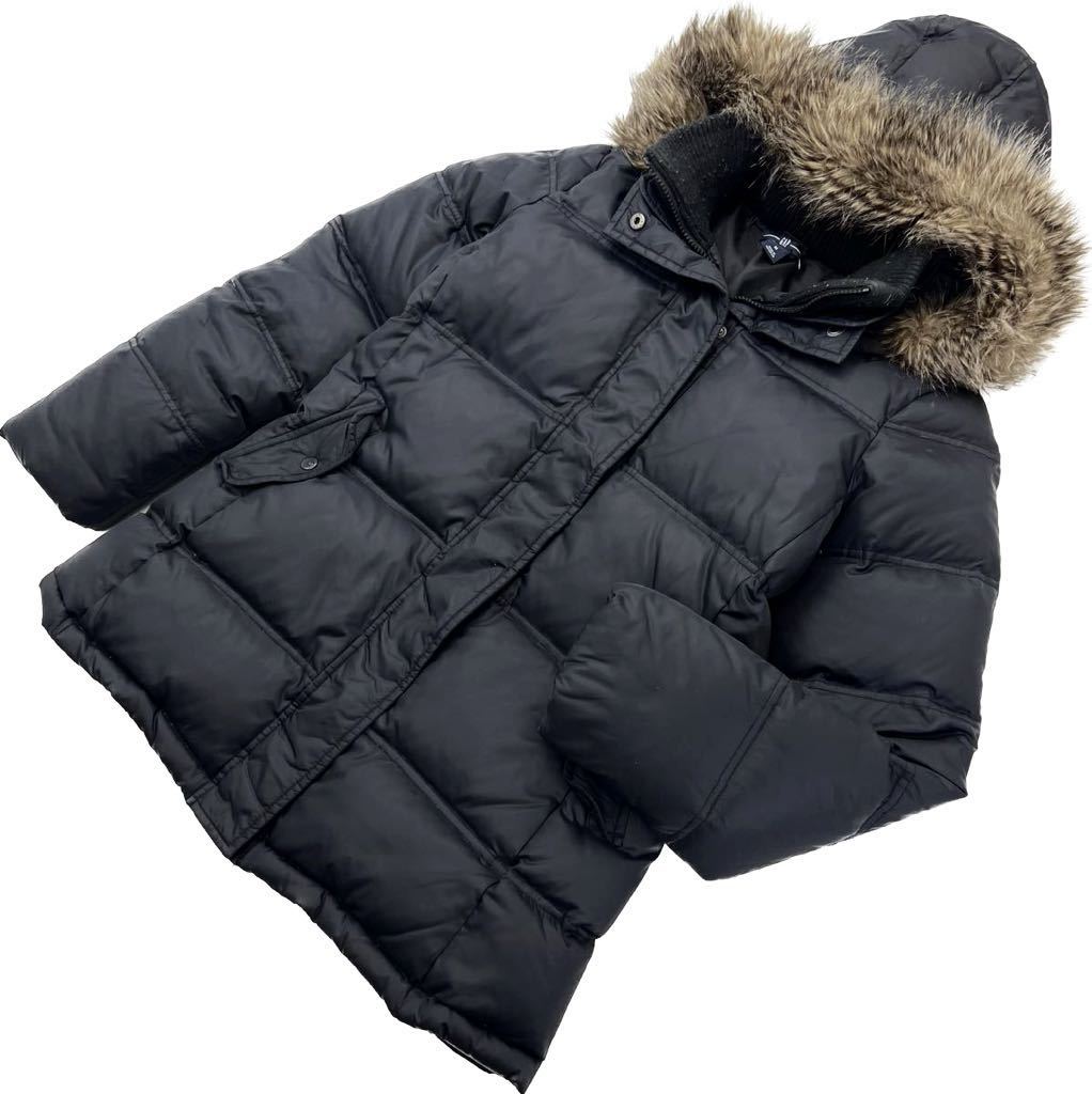 GAP * heat insulation highest * down jacket down Parker black lady's M adult casual outdoor Town Youth Gap #DH50