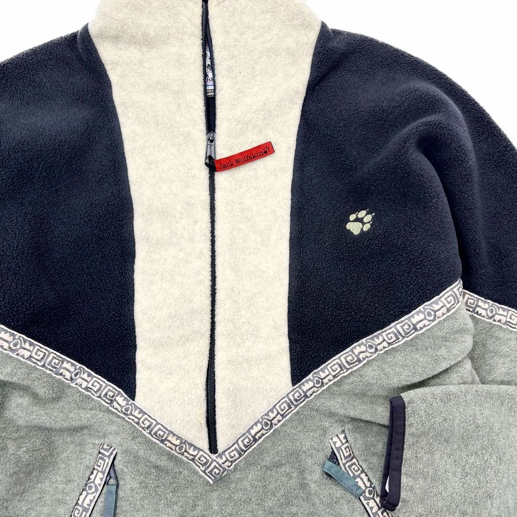 【スーパーセール】 ☆ Wolfskin Jack 被らないデザイン性◎ ジャケット フリース フリース