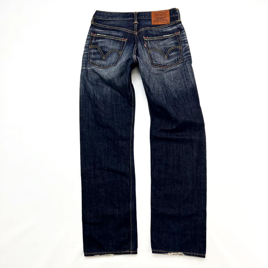 LEVIS ☆ 703 ヒゲと縦落ち◎ 通年 デニムパンツ ジーンズ W29 00703-0007 アメカジ ストリート 大人カジュアル 古着 リーバイス■Ja6312_画像5