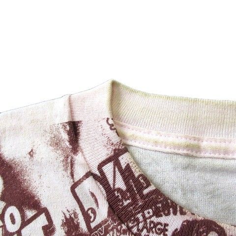 02SS シュプリーム SUPREME ポルノ 総柄 Tシャツ サイズL ピンク 02SS シュプリーム SUPREME ポルノ 総柄 Tシャツ サイズL ピンク
