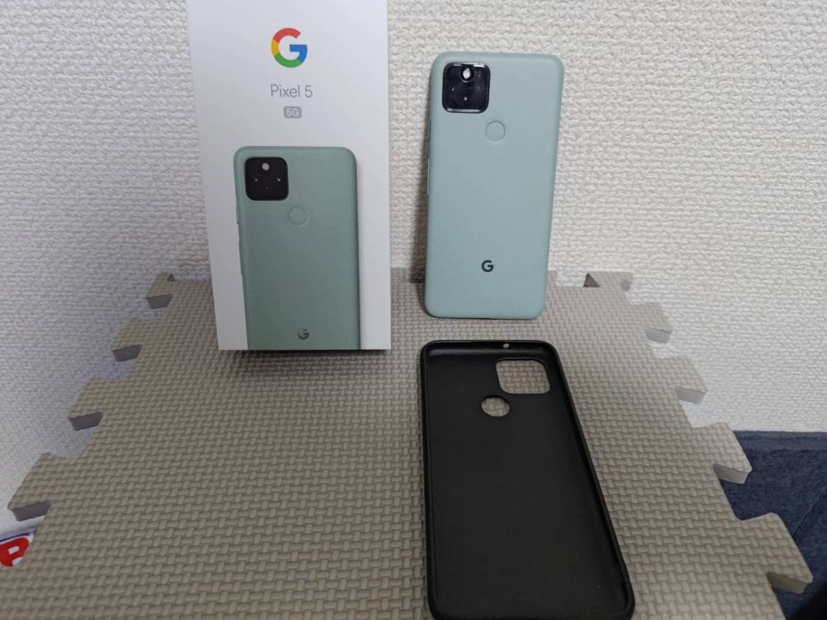 Google Pixel 5 5G 128GB ソータセージ simフリー 1円スタート