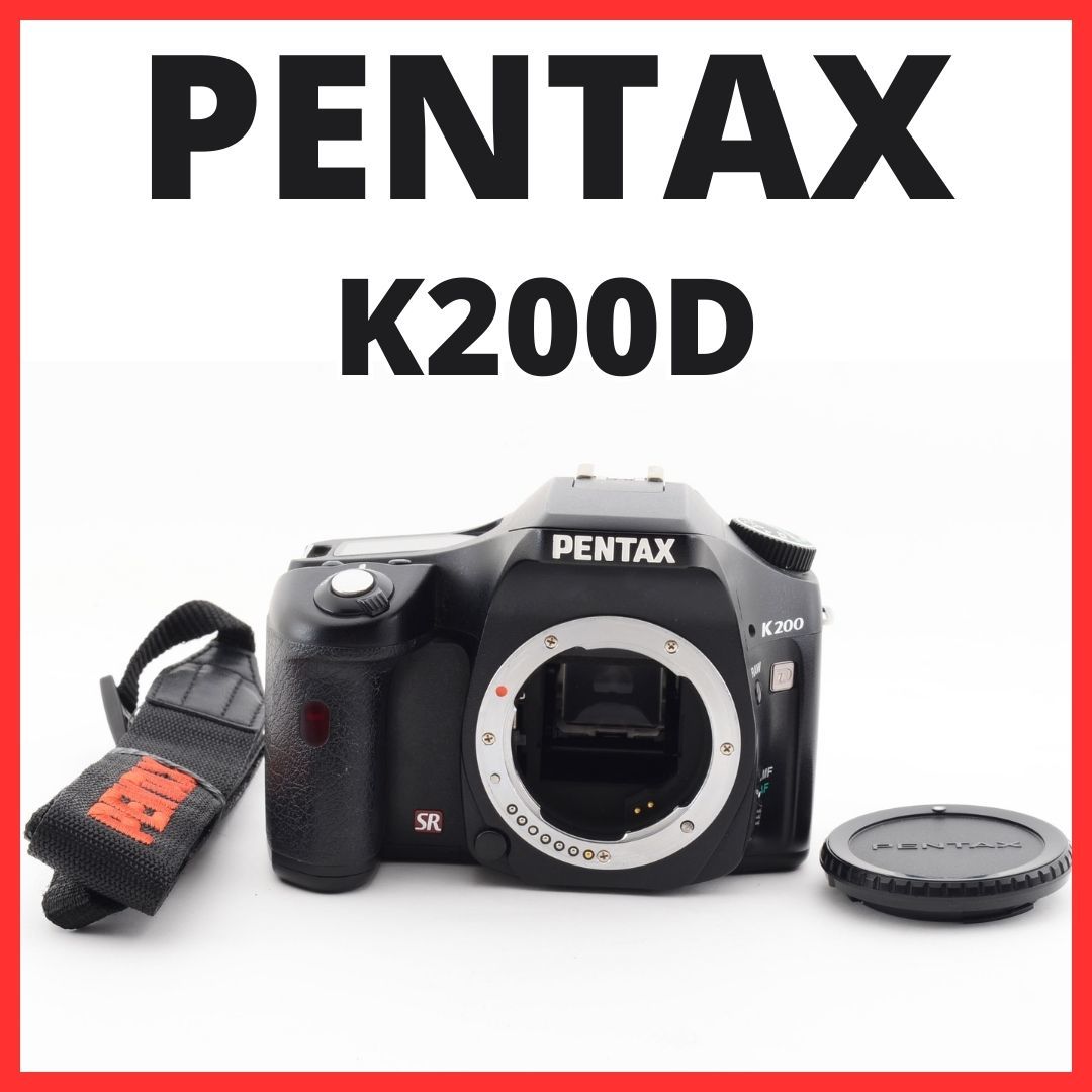 G04/5087A-8★美品★ペンタックス PENTAX K200D ボディ_画像1