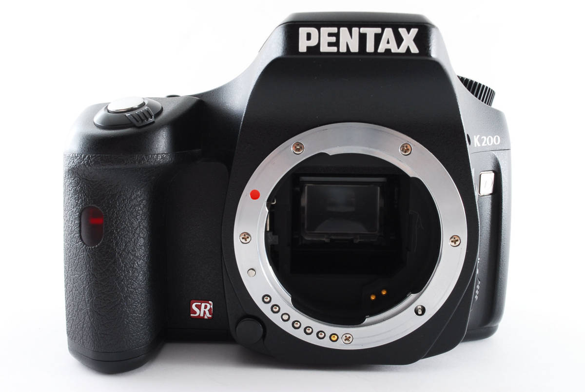 E24☆美品☆ペンタックス Pentax K200D ボディ 18-55mm 50-200mm