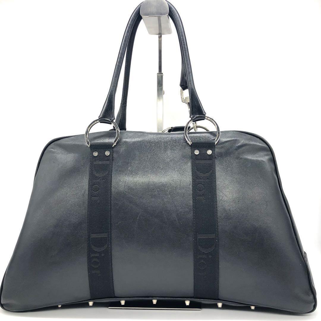 希少/人気】Christian Dior ディオール ハードコア 黒 トートバッグ