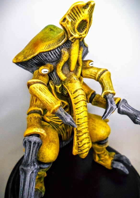 ウルトラ怪獣アドバンス 甲虫怪獣 タガヌラー リペイント 完成品(怪獣