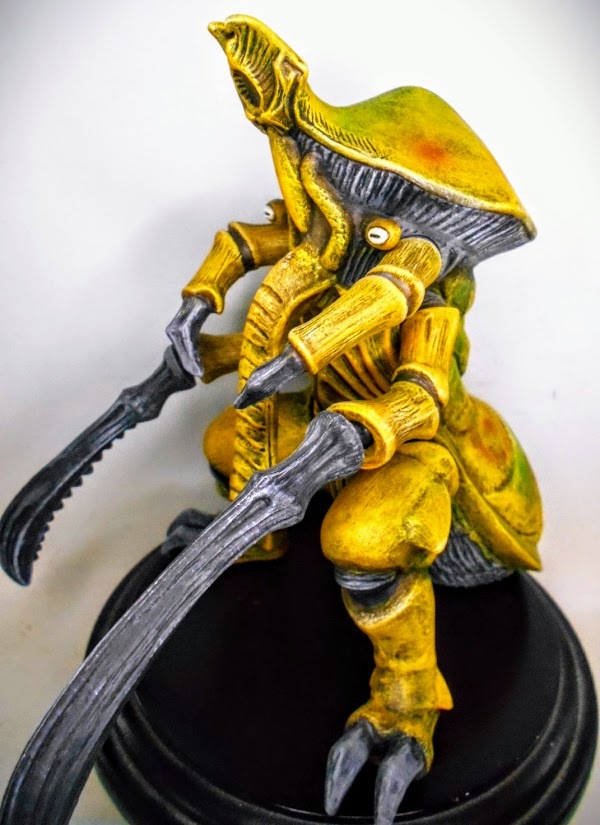 ウルトラ怪獣アドバンス 甲虫怪獣 タガヌラー リペイント 完成品(怪獣