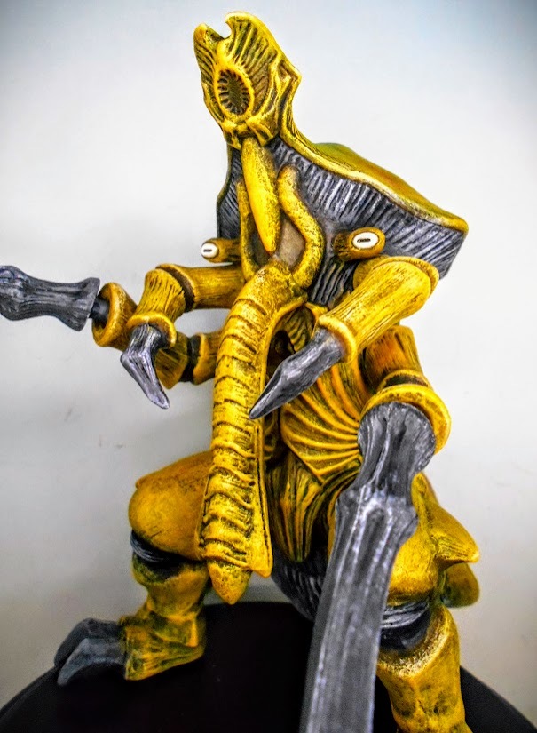 ウルトラ怪獣アドバンス 甲虫怪獣 タガヌラー リペイント 完成品(怪獣