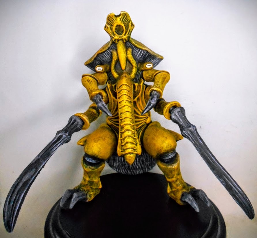 ウルトラ怪獣アドバンス 甲虫怪獣 タガヌラー リペイント 完成品(怪獣