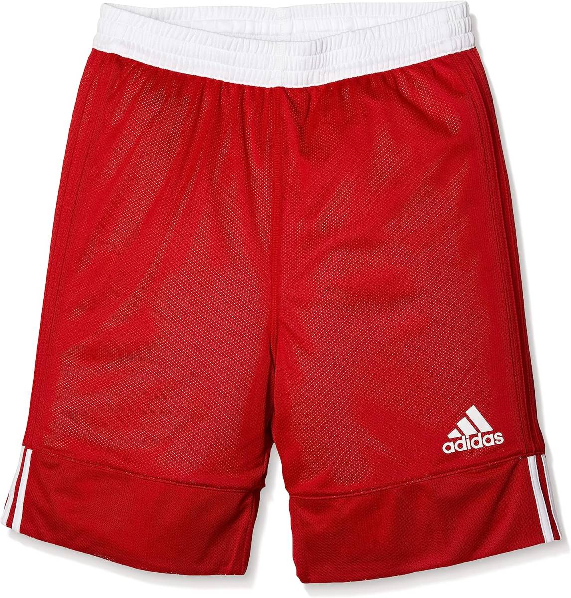 [KCM]Z-2adi-288-150* exhibition goods *[ Adidas ] Junior basketball shorts reversible FWM49-DY6627 power red 150