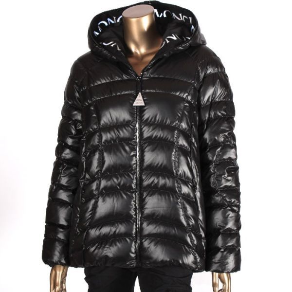 【CU】MONCLER モンクレール ダウンジャケット NARLAY マット ブラック 1A00018 595OK 999 ナーレイ ショートダウン＃2 【新品・正規品】_画像1