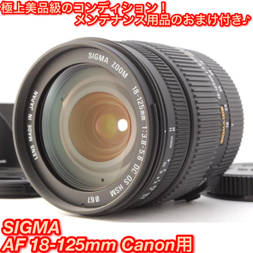 定番 F3.8-5.6 18-125mm シグマ SIGMA DC Canon用 HSM OS その他