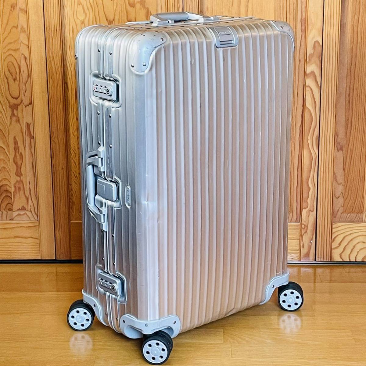 ヤフオク! - ☆RIMOWA トパーズ 82L 4輪 マルチホイール☆リ...