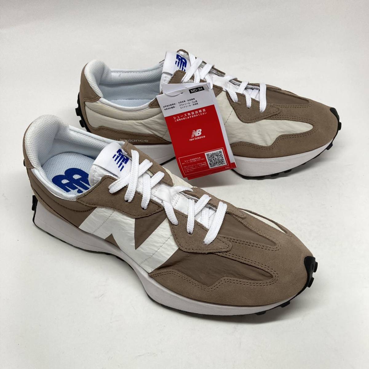 即決!未使用! new balance MS327LK1 28.5cm ブラウン系 / ニューバランス 茶_画像2