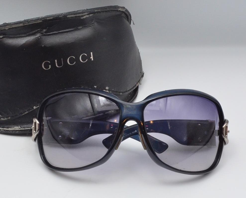 グッチ GUCCI サングラス 茶 GUCCI 2591 茶 ケース、クロス付きの画像1