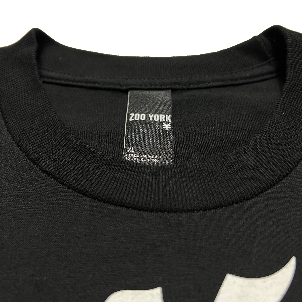 デッドストック ZOOYORK ロゴ Tシャツ XL ブラック ズーヨーク スケートボード スケボー NEWYORK ニューヨーク_画像5