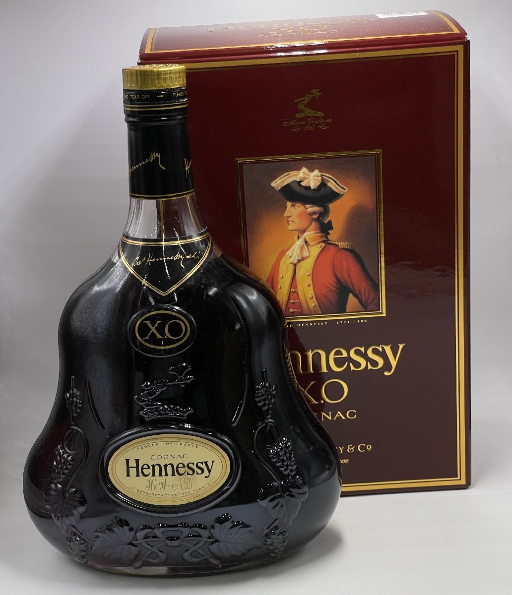 ◇古酒 未開栓 Hennessy ヘネシー XO 金キャップ ブランデー