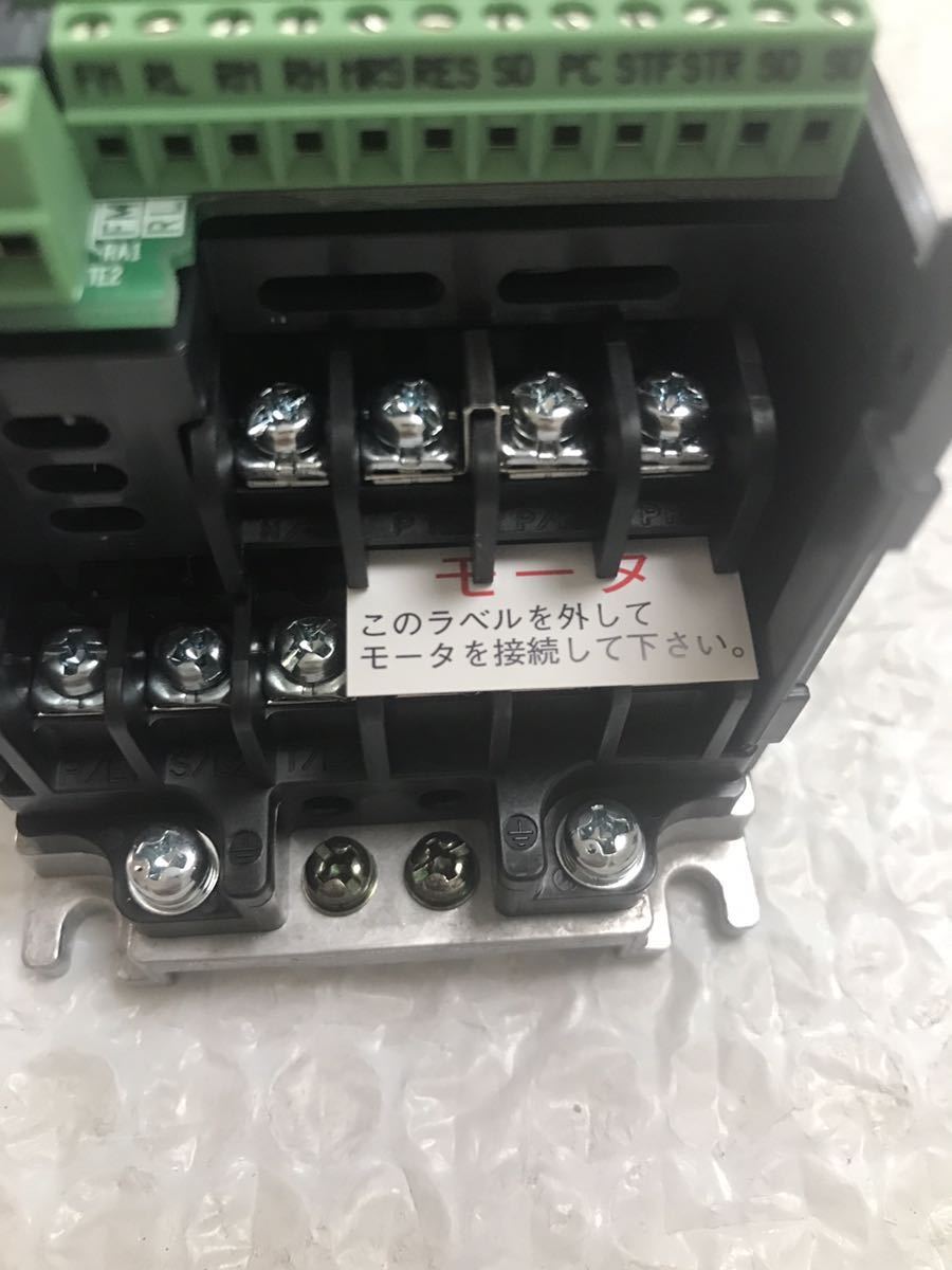新品無箱未使用三菱電機 MITSUBISHI インバーター FR-E720-0.2K動作保証 [インボイス発行事業者] 2/2