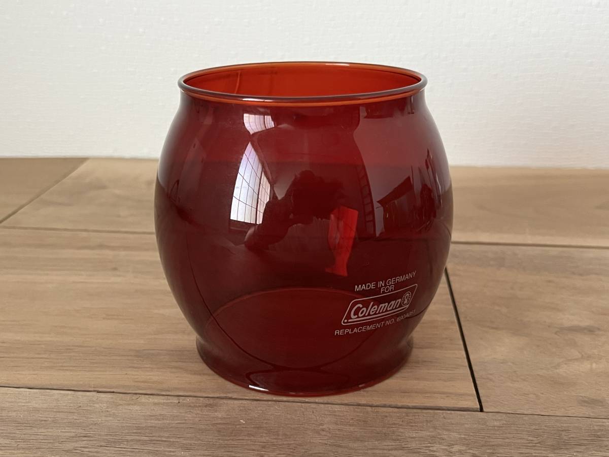 【 未使用 デッドストック 】PYREX パイレックス レッド Coleman 200 242 243 互換 ガラス グローブ コールマン ランタン キャンプ_画像8