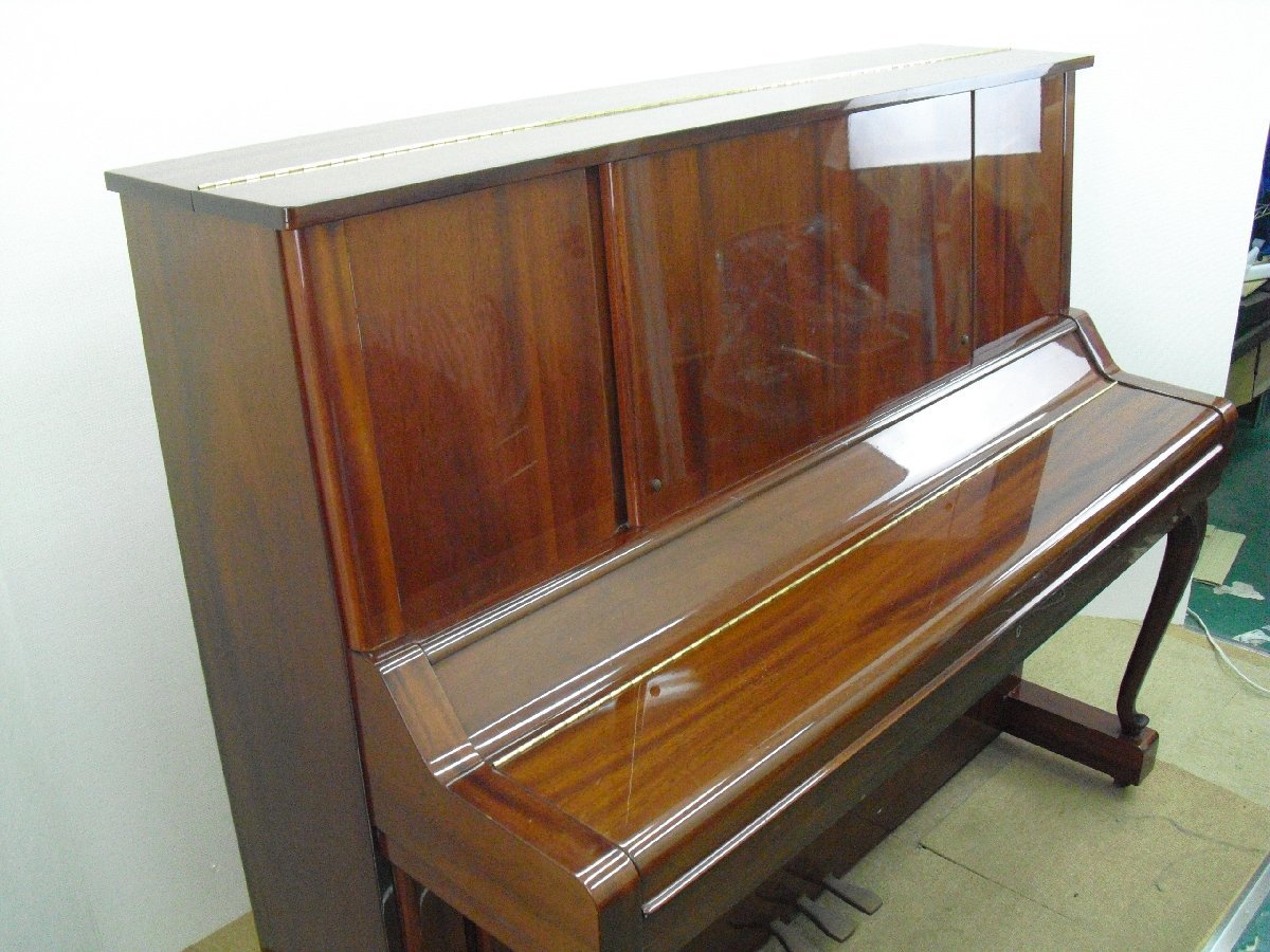 7491* large price decline! Yamaha YAMAHA piano W-106 upright piano cat legs specification [ receipt limitation (pick up) ]* used *