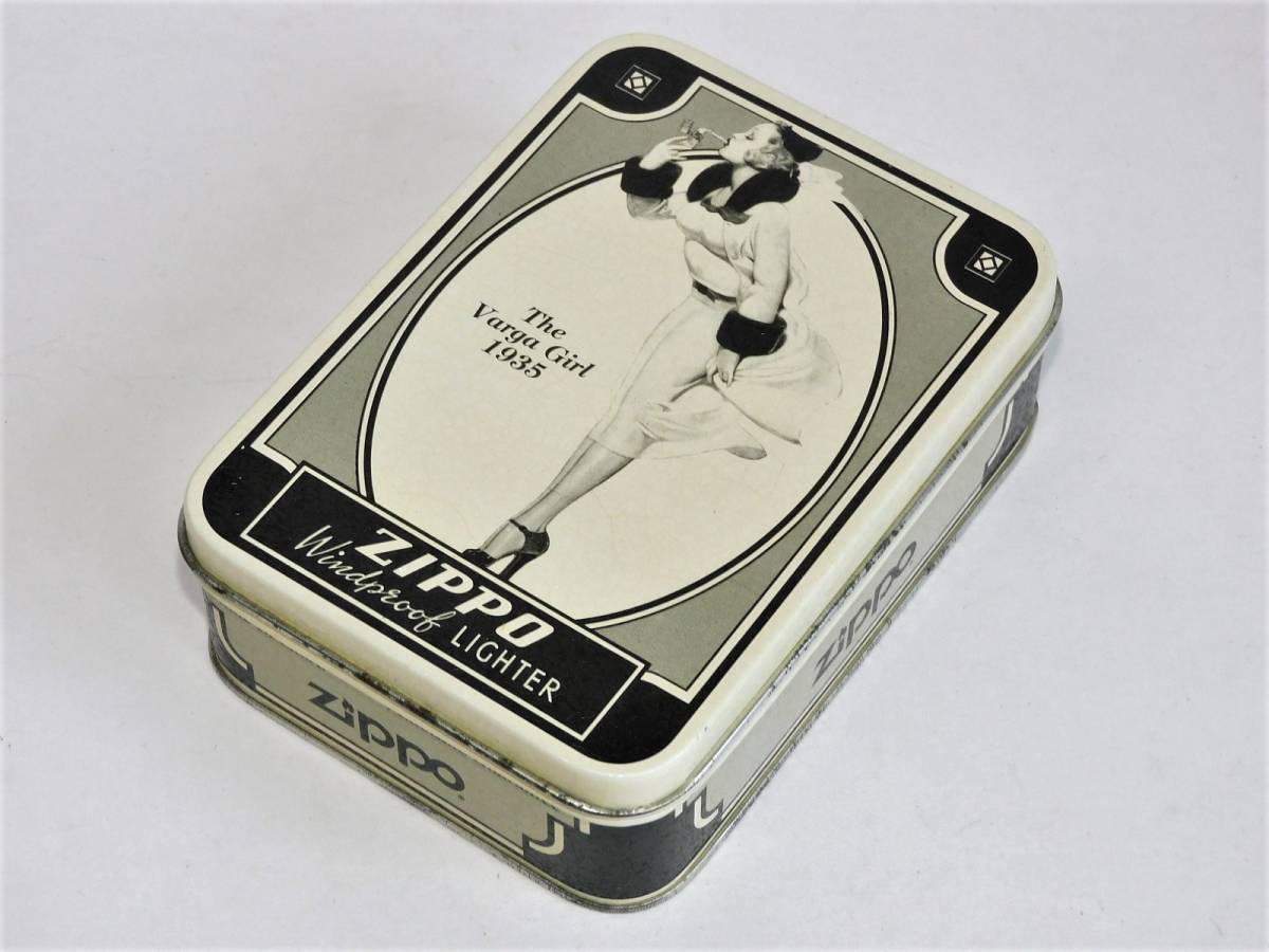 Zippo The Varga Girl 1935「空箱 空ケース」バルガガール ジッポー