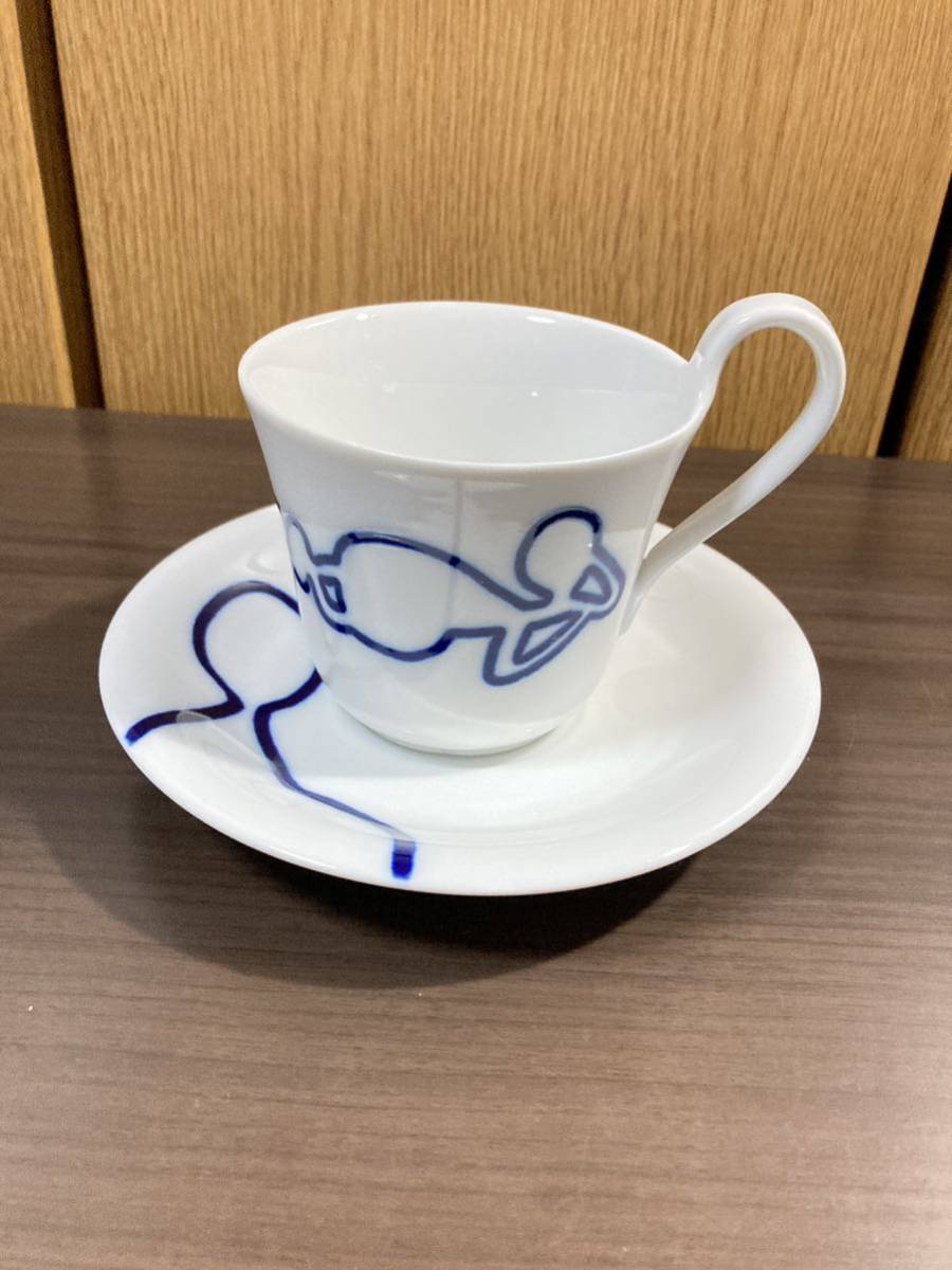 訳あり商品 ▽ロイヤルコペンハーゲン≪ムシカ カップ&ソーサー 1客