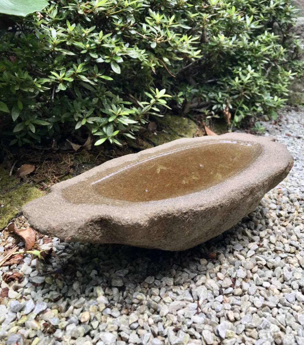  old .. stone material structure . material objet d'art stone structure sculpture [ nature stone *.... pot * succulent plant pot * moss fields and mountains grass pot * stone pot ] decorative plant shop on garden terrace water pot . tray stone suiseki st other 