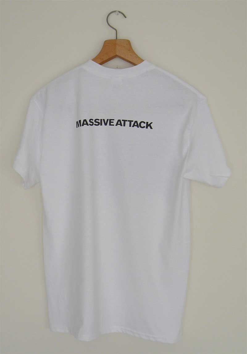 【新品】Massive Attack Tシャツ Mサイズ Mezzanine マッシブ・アタック バンクシー ブリストル ヘッズ アブストラクト ダンス_画像2