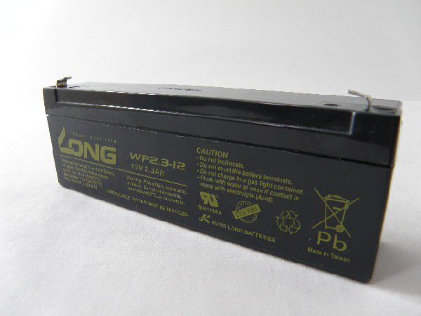 保証書付き UPS 無停電電源装置 緊急照明用バッテリー小型シール鉛蓄電池 12V2.3Ah WP2.3-12_画像2