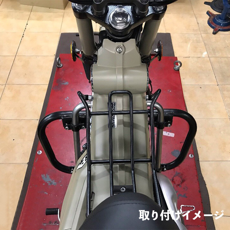 CT125用センターキャリア / ベトナムキャリア ハンターカブ JA55 JA65 オートバイ 簡単装着 新品 TWR ツーリング ソロツーリング 通勤_画像3