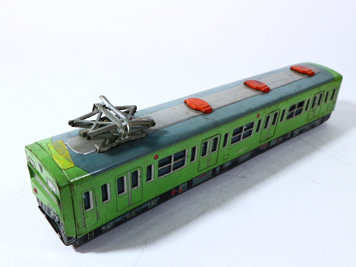 当時物 DAIYA ダイヤ 山手線 モハ103-1 電車 ブリキ 昭和レトロ
