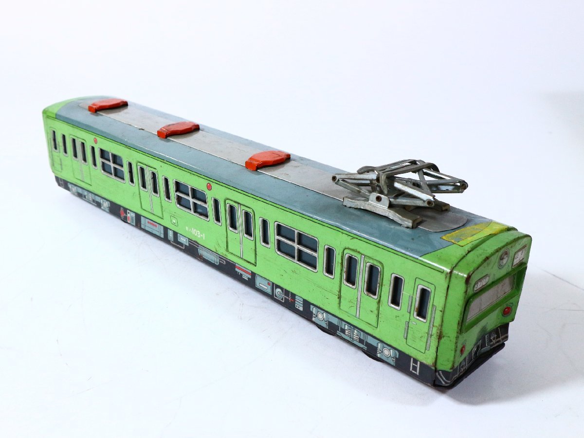 当時物 DAIYA ダイヤ 山手線 モハ103-1 電車 ブリキ 昭和レトロ