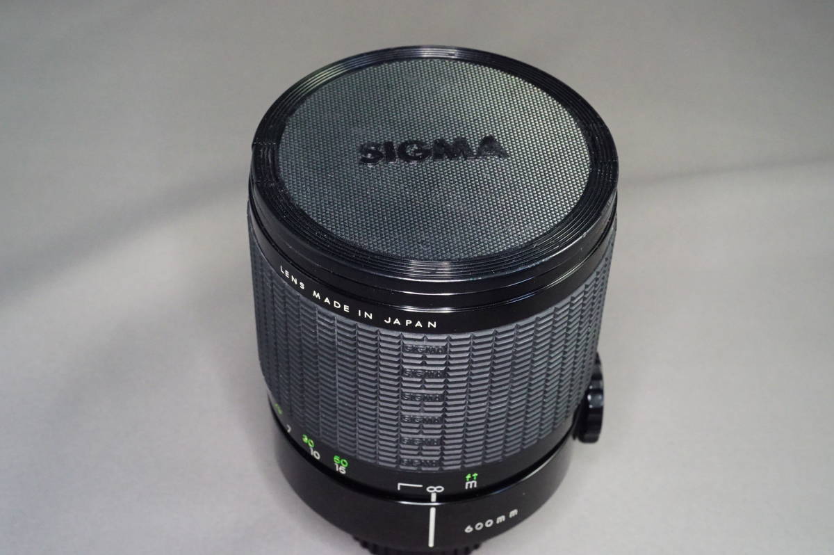 SIGMA MIRROR-TELEPHOTO MULTI COATED 600mm F8 動作・光学良好品 OM