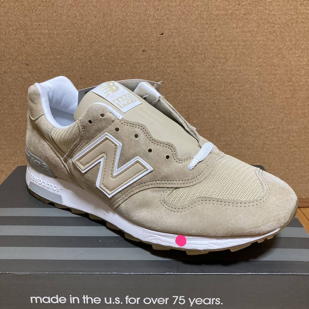 新品未使用 US newbalance M1400ベージュ ニューバランス-