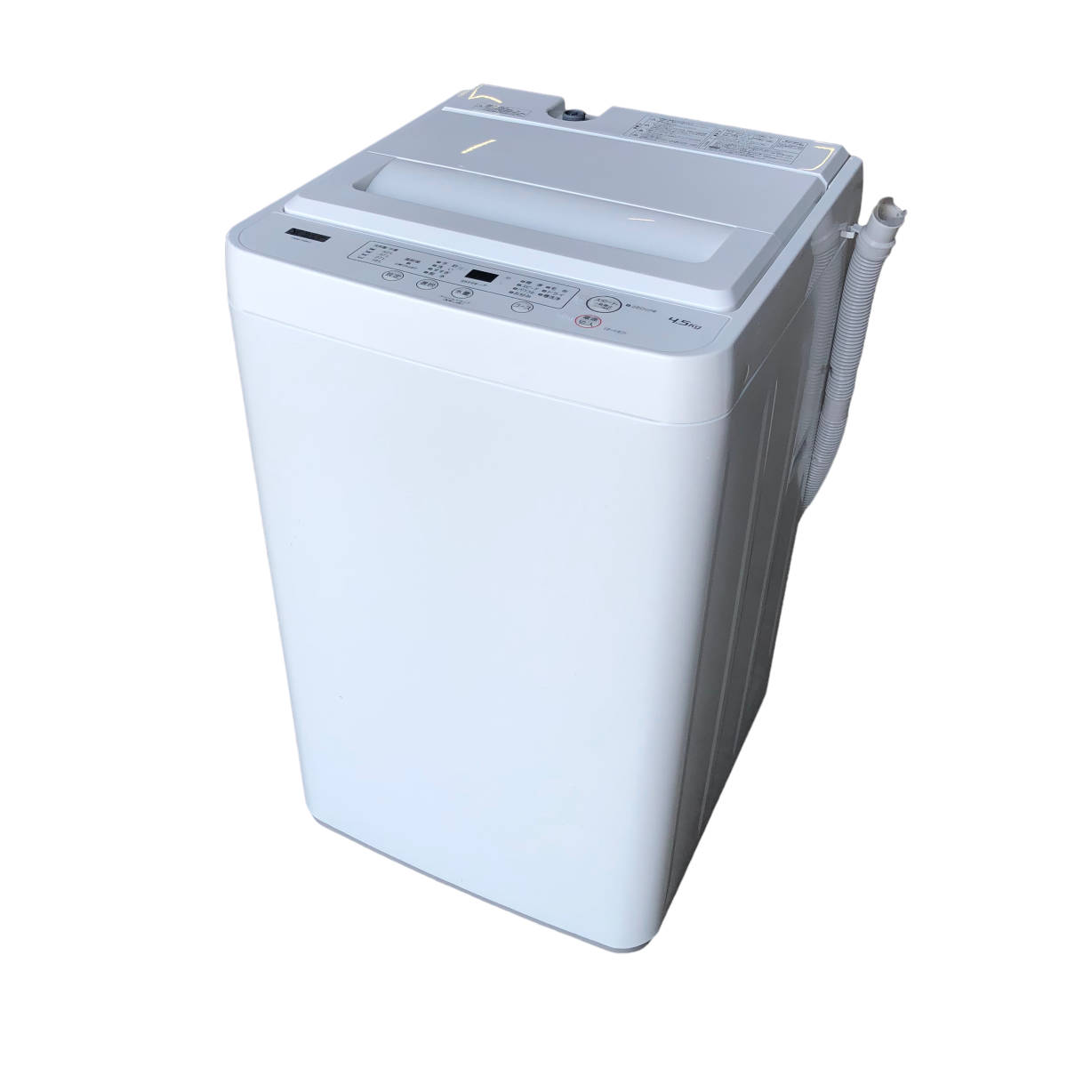 新作商品 T6144 石狩市 YWM-T45H1 全自動電気洗濯機 4.5kg ヤマダ電機