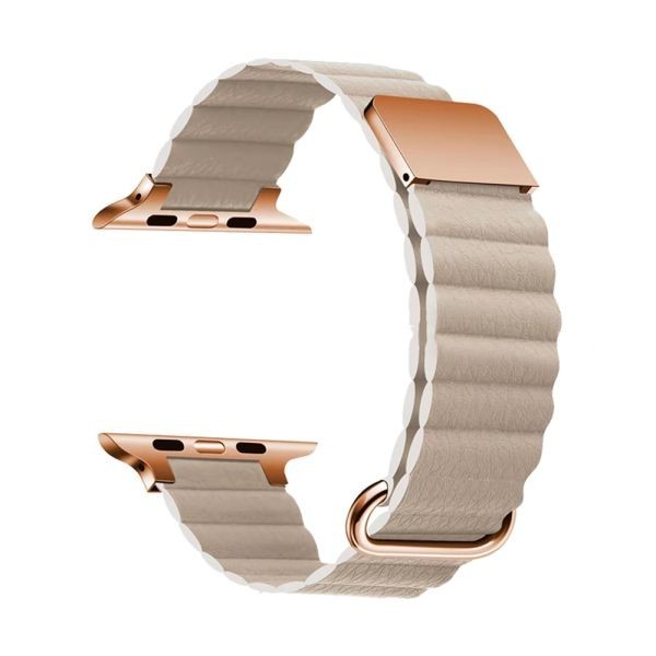 Apple band beige Watch Apple watch leather 42mm